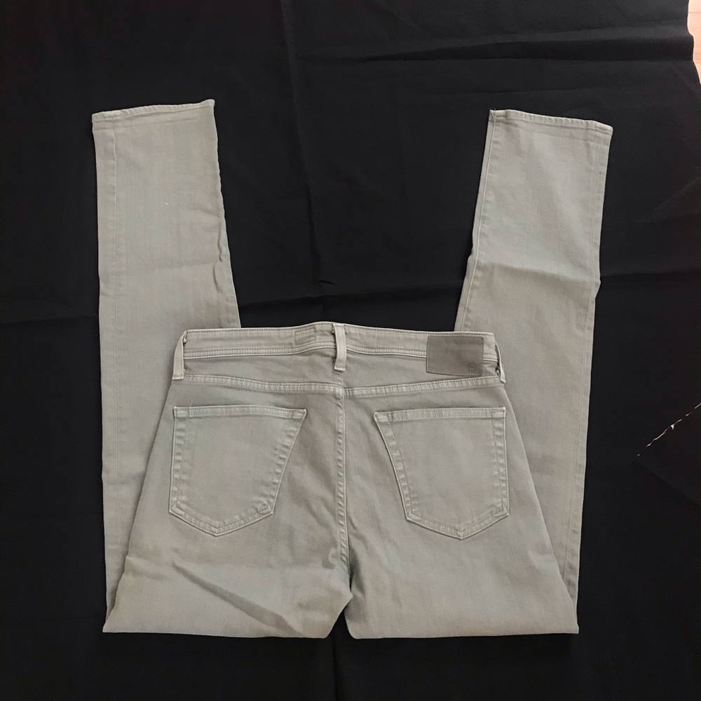 AG Adriano Goldschmied Gray Slim Jeans (Mens 34)